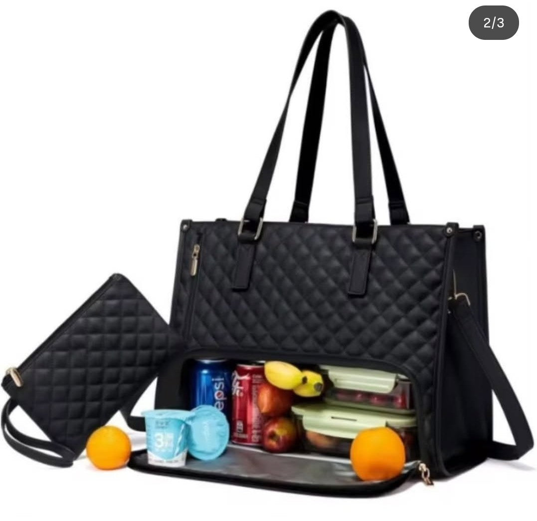 Business laptop tote bag