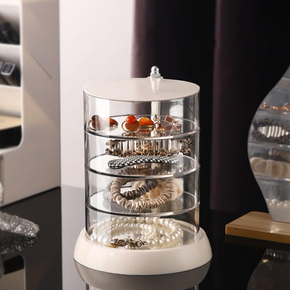 Jewellery organizer Clear acrylic 4tier
