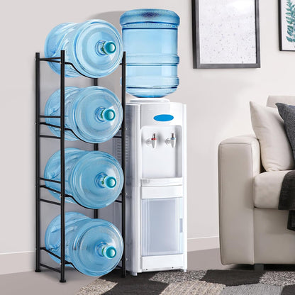 4 Water Bottle Holder Rack