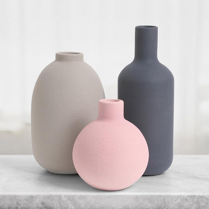 3 Set Ceramic Vases