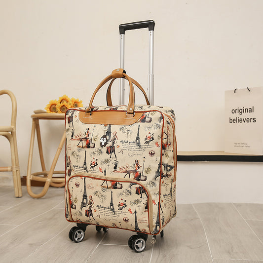 Large Capacity Business Trolley Case Colorful Travel Bag