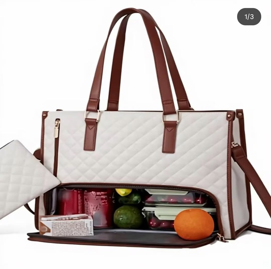 Business laptop tote bag
