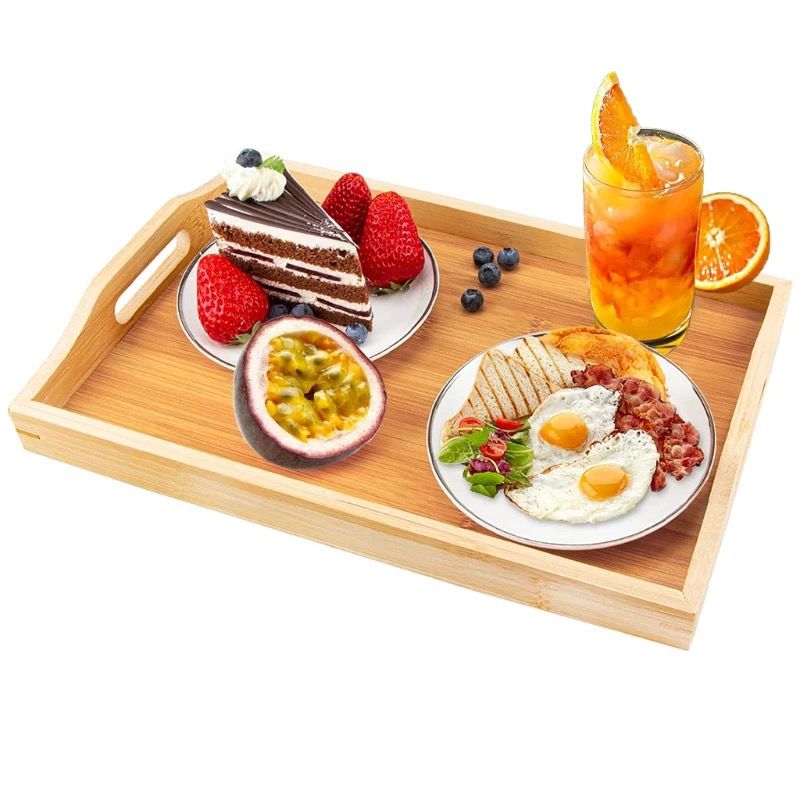 High quality multifuntional bamboo trays
