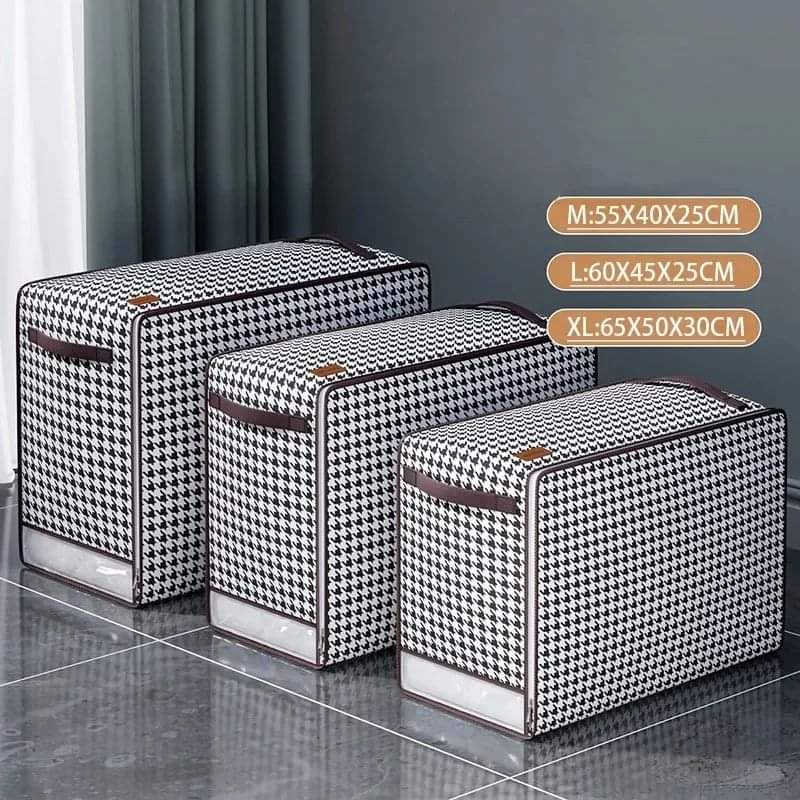 3-Piece Set Quilt and Clothing Storage Bags