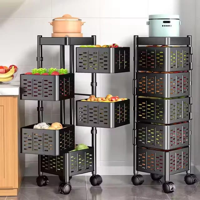 5 tier storage rack for fruits and vegetables