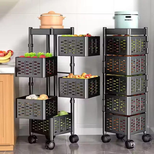5 tier storage rack for fruits and vegetables