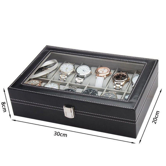 12 Slot Watch Display Organizer